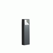 Gea Luce Borne Extérieure Ges1151 Led 9W Cct Interrupteur 3000K/4000K/6500K Ip54 Anthracite - Gealuce - gris GES1151