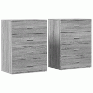Helloshop26 - Buffet bahut commode armoire meuble de rangement organisateur cuisine salle de séjour salons lot de 2 sonoma 60 x 39 x 02_0036968 - 300 Helloshop26 - Buffet bahut commode armoire meuble de rangement organisateur cuisine salle de séjour salons lot de 2 sonoma 60 x 39 x 02_0036968 - 300