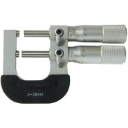 Micromètre d'extérieur entre-n'entre pas 25-50 mm - mécanique - lecture 0,02 mm - référence 532050_0