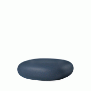 Pouf in & out Chubby Low - bleu profond