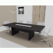 Table de réunion rectangulaire TAK - Mobel Linea. - Oui, 250, Noir_0