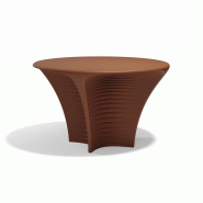 Table design in & out BIOPHILIA  - argile