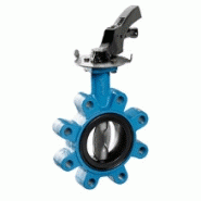 Vanne papillon taraudée AMRI - Corps en fonte GS - Manchette EPDM - Pour eau et chauffage Vanne papillon taraudée AMRI - Corps en fonte GS - Manchette EPDM - Pour eau et chauffage