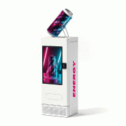 Distributeurs automatiques de boissons énergisantes - vérification de l'âge intégrée, distribution responsable et automatisée