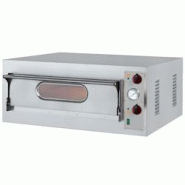 EURAST - Four à pizza électrique à 1 chambre pour 6 pizzas ø 360 - 1310x860x400 mm - 9200 W 400/3V - 51LB6001 - gris inox 51LB6001 EURAST - Four à pizza électrique à 1 chambre pour 6 pizzas ø 360 - 1310x860x400 mm - 9200 W 400/3V - 51LB6001 - gris inox 51LB6001