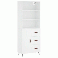 Helloshop26 - Buffet bahut commode armoire meuble de rangement organisateur cuisine salle de séjour salon haut 69,5 x 34 x 180 cm 02_0032540 - 300021 Helloshop26 - Buffet bahut commode armoire meuble de rangement organisateur cuisine salle de séjour salon haut 69,5 x 34 x 180 cm 02_0032540 - 300021