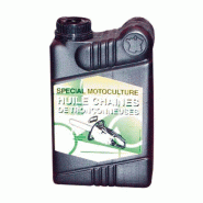 Huile pour chaîne biodégradable - Bidon de 30L - Compatible guides-chaîne - Formulée à base d'huile végétale