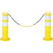 Kit balises modulables de signalisation 2 bandes rétroréfléchissantes classe 1 - BLS1PPJN2BC-NV01/K_0