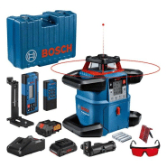 Laser rotatif connecté 18v grl 600 chv professional + 1 batterie procore 4ah + chargeur + coffret standard - BOSCH - 0601061f00 - 773836 Laser rotatif connecté 18v grl 600 chv professional + 1 batterie procore 4ah + chargeur + coffret standard - BOSCH - 0601061f00 - 773836
