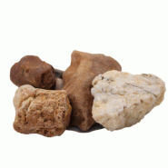 Pierre 40/70 jaune - Alluvion ocre - Concassé - Usage extérieur