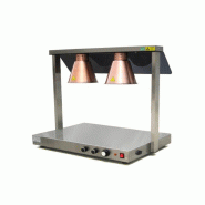 Pont Chauffant - Infrarouge - 1000W - Double - Beckers - 0698142641153
