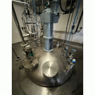 Réacteur tramega atex inox 316l 12 170 litres d'occasion avec agitation et demi tige