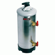 RedFox Adoucisseur d’Eau Professionnel Manuel 12 L Inox à 2 Robinets - inox LT 12