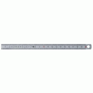 Réglet inox 1/2 rigide 0,50m Réglet inox 1/2 rigide 0,50m