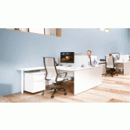 Bureau d'angle rétro - robuste et design en panneaux Structurex - aménagement modulaire_1