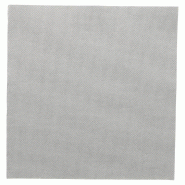 Serviette en ouate gaufré 2 plis gris 39x39cm - par 1200