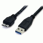 StarTech Cble USB 3.0 SuperSpeed 0,5 m - USB A vers USB