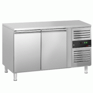 Table réfrigérée professionnelle 2 portes - Froid ventilé | GGM - KTS147ND
