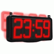 Horloge LCD / Timer / Thermomètre / Hygromètre - Etanche IP54