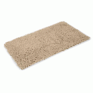 AQA Design Tapis de bain 100 % polyester TERRY Dove gris L.50 P.80 H.1 MP05496 - marron polyester MP05496