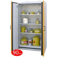 Armoire pour produits inflammable - anti-feu 90 mn - 193 x 59 x 60cm