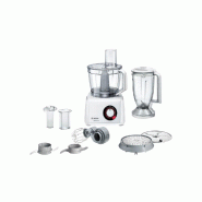 BOSCH Robot Multifonction 3,9l 1000w Et Blender 1,5l mc812w501 - blanc plastique MC812W501