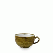 Churchill Tasse à cappuccino Stonecast Plume Verte - 340ml - Finedine - PLGRCB281