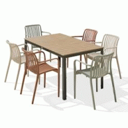 DCB GARDEN Ensemble repas de jardin 6 places en aluminium gris anthracite - BOSTON TIAGO - gris aluminium BOSTONTB150+TIAGOX6 DCB GARDEN Ensemble repas de jardin 6 places en aluminium gris anthracite - BOSTON TIAGO - gris aluminium BOSTONTB150+TIAGOX6