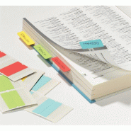 DURABLE Bande adhésive Quick Tab Duo, en PET, couleurs assorties - 840600