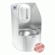 Lave-mains mural électronique 3D - Version murale ou sur pied avec distributeur de savon automatique Lave-mains mural électronique 3D - Version murale ou sur pied avec distributeur de savon automatique