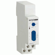Minuterie d'escalier pour réseau 3 ou 4 fils 230V. Marche ON/AUTO//OFF. - LETTEL - CTE1-2 Minuterie d'escalier pour réseau 3 ou 4 fils 230V. Marche ON/AUTO//OFF. - LETTEL - CTE1-2