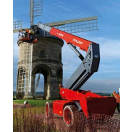 Nacelle télescopique idéale pour la construction, les rénovations et les grands événements - Magni TH