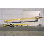 Nacelle tractable telescopique 120 nwt - thomas - hauteur de travail 12 m - capacité de levage 200 kg_1