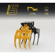 Pince de tri avec ouverture jusqu'à 170° - Multigrab S Large TMK - Référence: MULTIGRABS Pince de tri avec ouverture jusqu'à 170° - Multigrab S Large TMK - Référence: MULTIGRABS