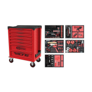 Servante RACING 7 tiroirs + composition pare brise, 232 pcs - KSTools | 855.7232 Servante RACING 7 tiroirs + composition pare brise, 232 pcs - KSTools | 855.7232