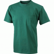 T-shirt travail homme poche poitrine - jn920 - workwear - plusieurs couleurs