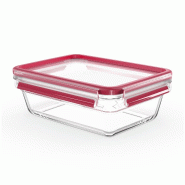 TEFAL Boîte de conservation rectangulaire 1,3 L - Masterseal Glass - 035-1229423