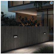 Applique solaire tona asymmétrique - led smd 6w 600lm - 3000k - crépusculaire Applique solaire tona asymmétrique - led smd 6w 600lm - 3000k - crépusculaire