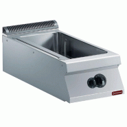 Bain-marie gaz 4 gn 1/3 hauteur 150 mm a poser - PG22/BM4T-N