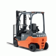 Chariot élévateur 48 volts 1500 à 2000 kg - Toyota BT - Hauteur de levée jusqu'à 7,5 mètres Chariot élévateur 48 volts 1500 à 2000 kg - Toyota BT - Hauteur de levée jusqu'à 7,5 mètres