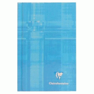 Clairefontaine Lot de 10 Carnet Metric 7,5x12, 128p./64 feuilles 90 g/m² brochure rembordée rigide, quadrillé 5x5 - 3329680695823