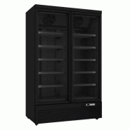 Cuistance Armoire Libre-Service Négative 2 Portes – 1006 L – Noire - noir ARLSCS2N