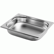Esmeyer 1 x SARO bac gastronorme inox 1/2 GN profondeur 40 mm - 73239300 Esmeyer 1 x SARO bac gastronorme inox 1/2 GN profondeur 40 mm - 73239300