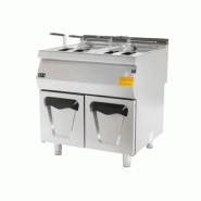 Friteuse à gaz 24 + 24 litres 80 x 90 x 85 h cm EMPPLS9FG020 - EMPPLS9FG020