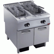 Friteuse gaz 2 cuves ""y"" 23 litres, brûleurs ... - PG22/F46A8-S