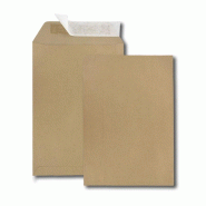 GPV Boîte de 250 pochettes Everyday kraft brun 280x400/E4, 120 g/m², adhésives avec bande - 3250650041459