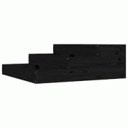 Helloshop26 - Jardinière bac lit surélevé plantes fleurs terrasse jardin 78 x 78 x 27 cm bois massif de pin noir 02_0037865 - 3000217868087 Helloshop26 - Jardinière bac lit surélevé plantes fleurs terrasse jardin 78 x 78 x 27 cm bois massif de pin noir 02_0037865 - 3000217868087