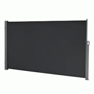 Helloshop26 - Store pour balcon latéral acier polyester 160 x 300 cm noir 03_0006574 - 3001804782724 Helloshop26 - Store pour balcon latéral acier polyester 160 x 300 cm noir 03_0006574 - 3001804782724