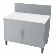 ITALCONCEPT L2G Meuble De Decoupe Fromage Surbaisse Inox 304, 750 x 1000 x 800mm - 3616350168900_0