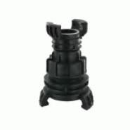 Jonction double/réduction pour raccord symétrique Guillemin - Polypro - YGJDRPP100V80 - Résistant aux chocs et à l'abrasion